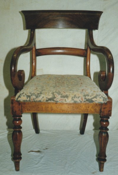 Restored Regency Carver Chair